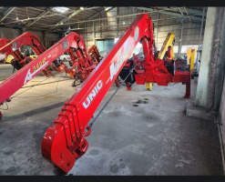 UNIC URV 375 г.в. 2000, г.п. 3 тонны, вылет стрелы в горизонтали 12.2 метров, вверх 15 метров, опоры внахлест.